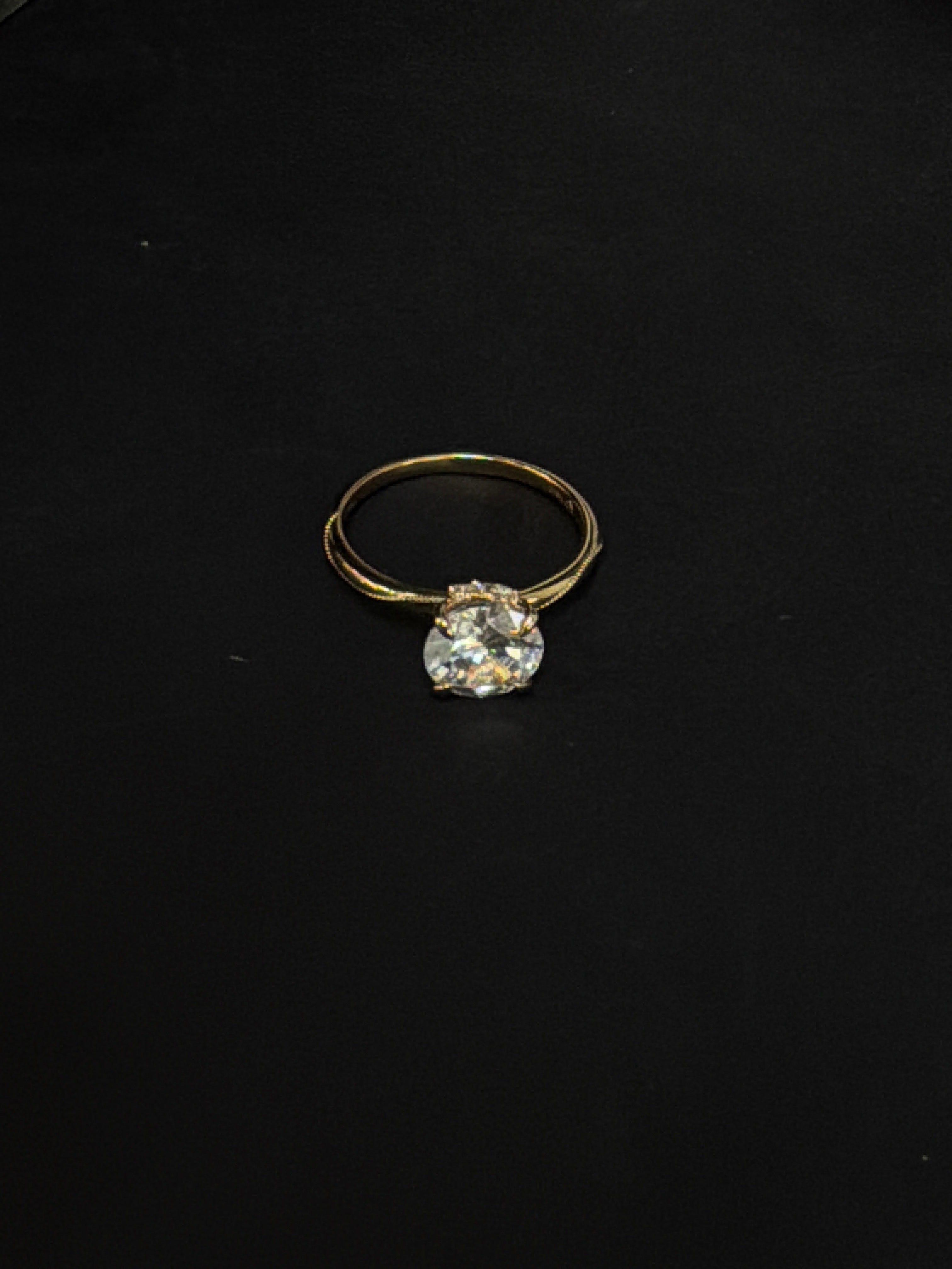 Whimsy Engagement solitaire