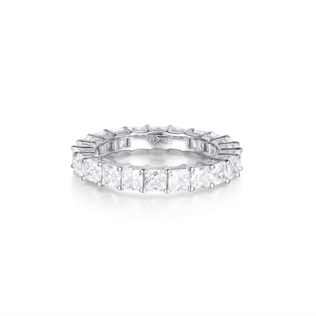 Estelle Princess Diamond Wedding Ring - lab-grown and natural diamond ring in gold | Lirys Diamonds
