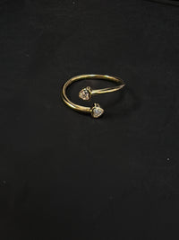 Double Heart Fashion ring