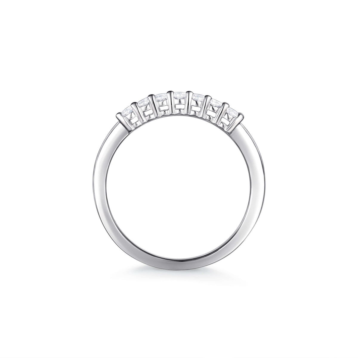 Solenne Oval Diamond Wedding Ring - lab-grown and natural diamond ring in gold | Lirys Diamonds