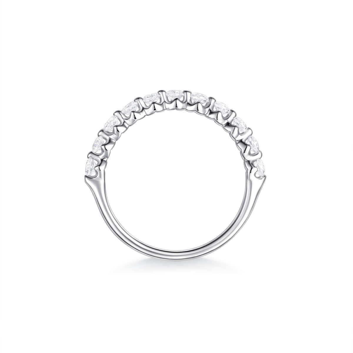 Briella Round Diamond Wedding Ring - lab-grown and natural diamond ring in gold | Lirys Diamonds