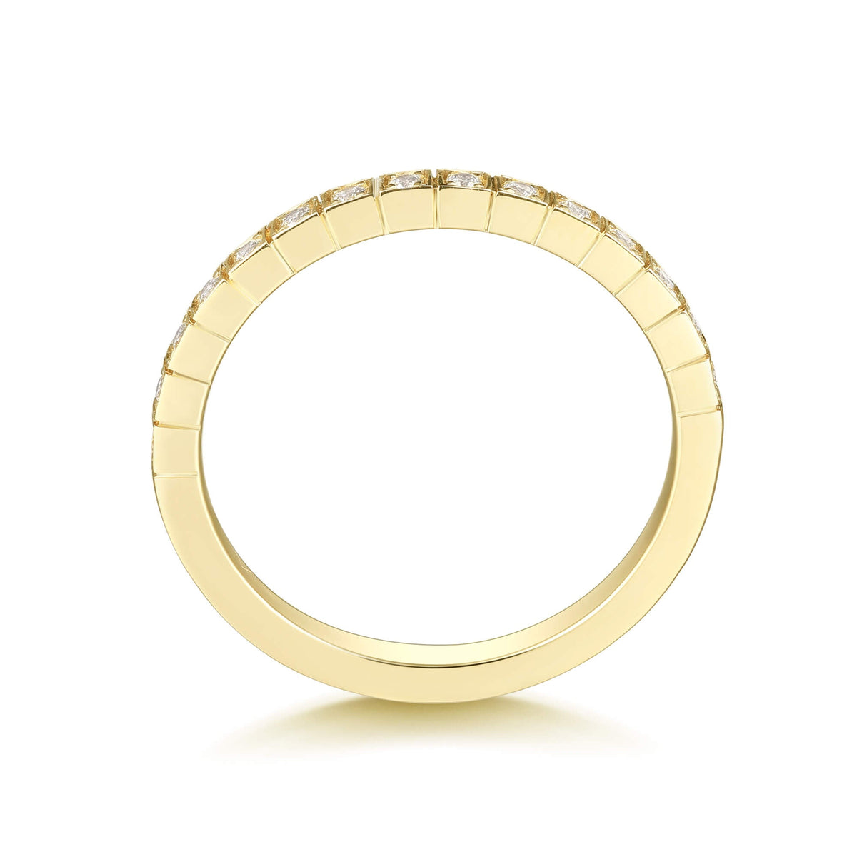 Palmira Diamond Band - certified diamond ring in gold | Lirys Diamonds