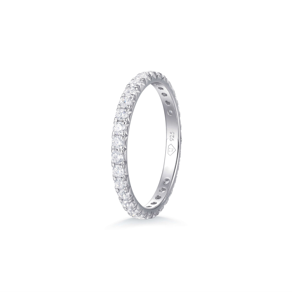 Natalia Round Diamond Wedding Ring - lab-grown and natural diamond ring in gold | Lirys Diamonds