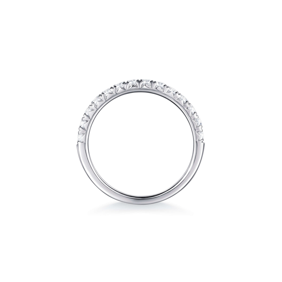 Daniela Round Diamond Wedding Ring - lab-grown and natural diamond ring in gold | Lirys Diamonds