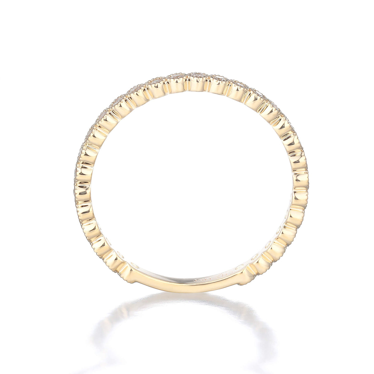 Seneca Ring - certified diamond ring in gold | Lirys Diamonds