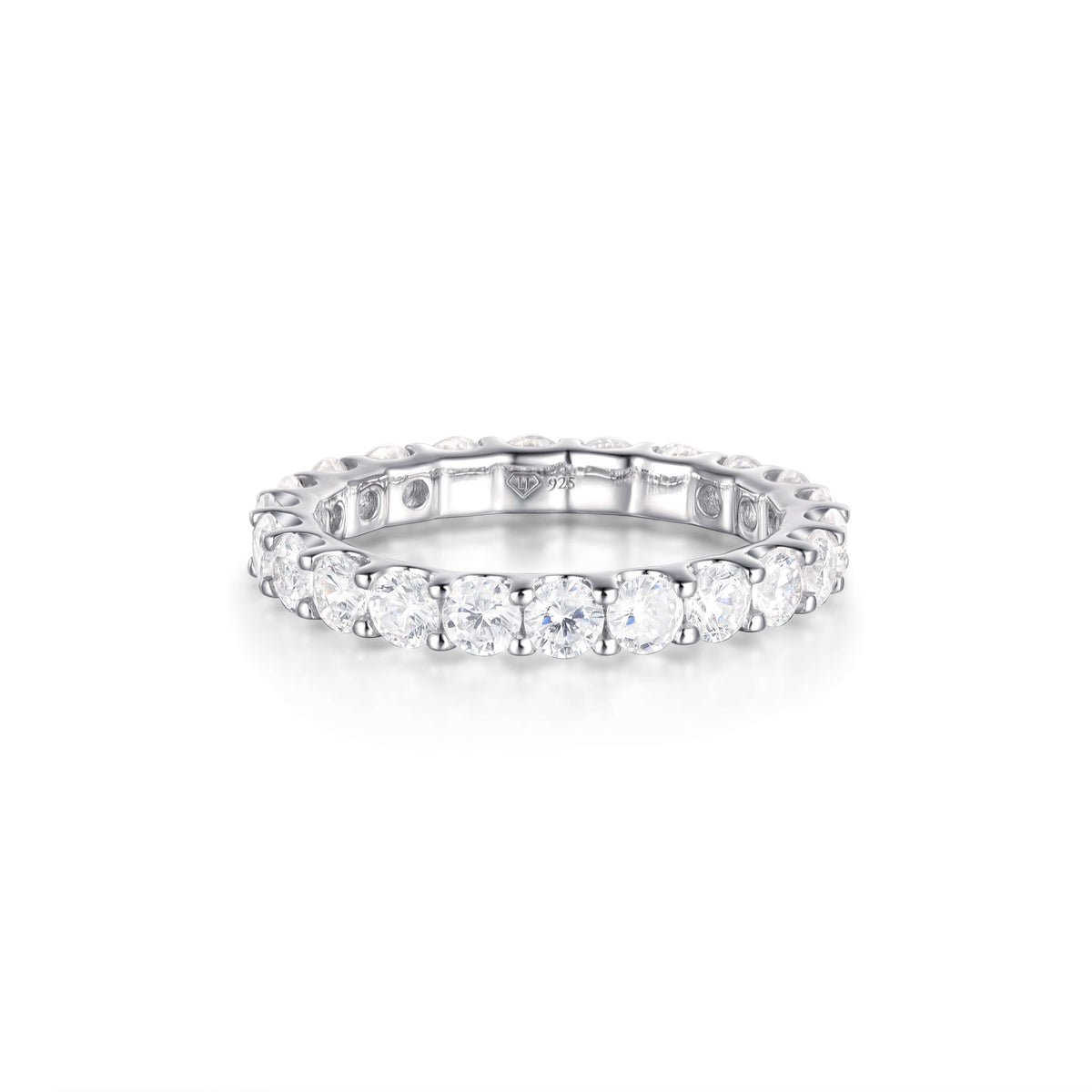 Odalys Round Diamond Wedding Ring - lab-grown and natural diamond ring in gold | Lirys Diamonds