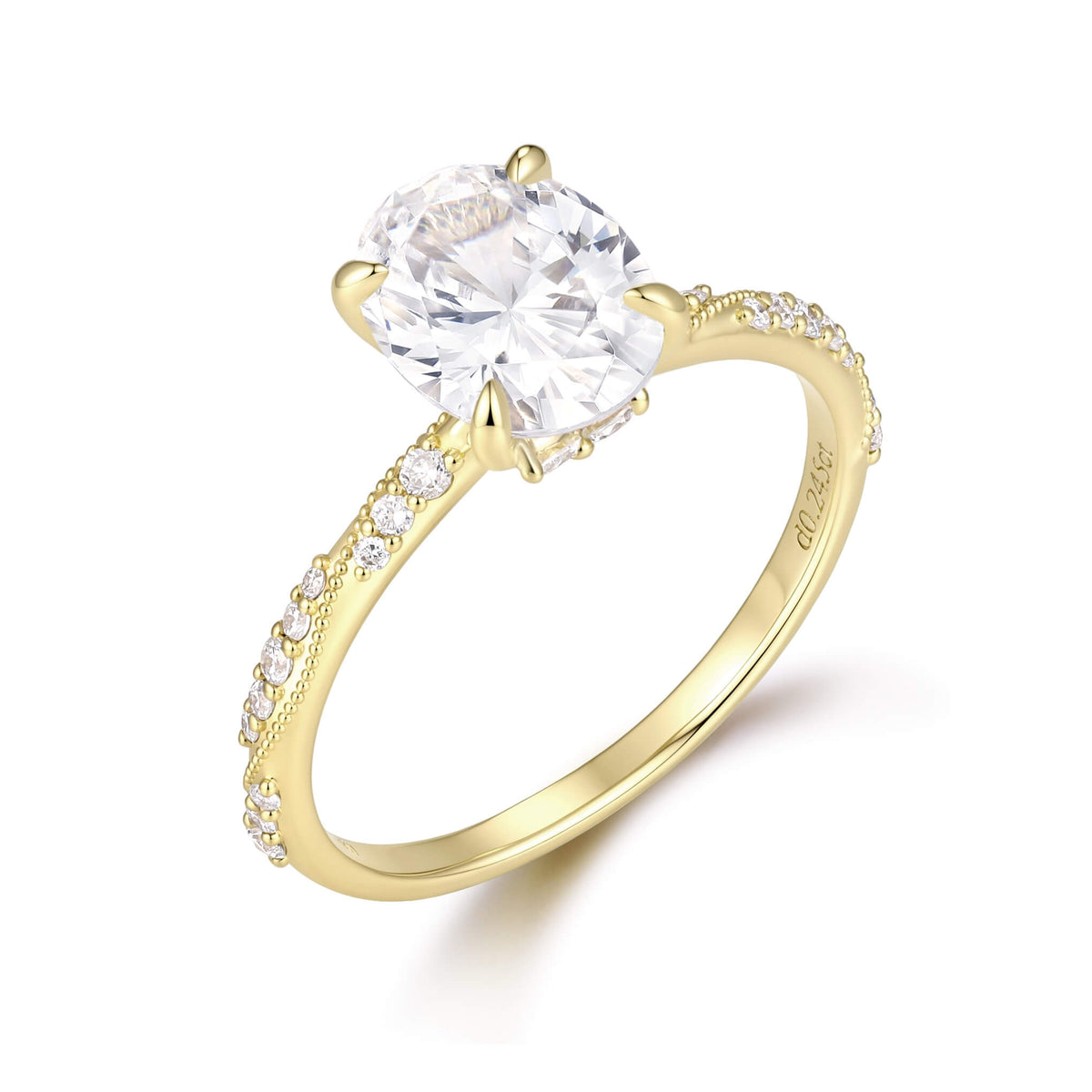 Nora Engagement solitaire